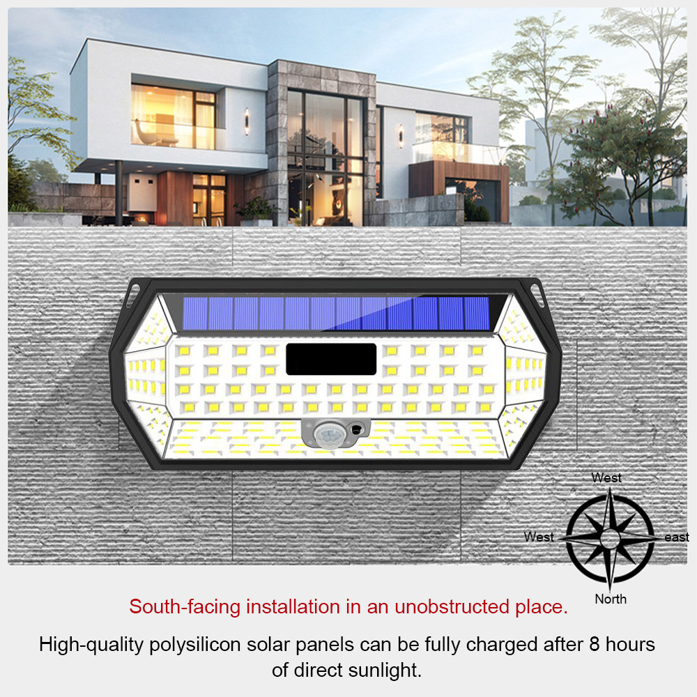 Custom Logo Led Waterproof Pir Wall House Light