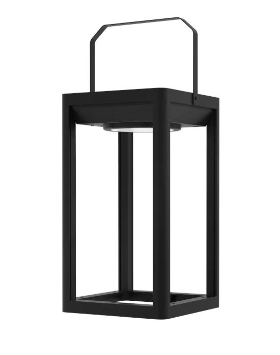 Solar square-shaped courtyard lamp